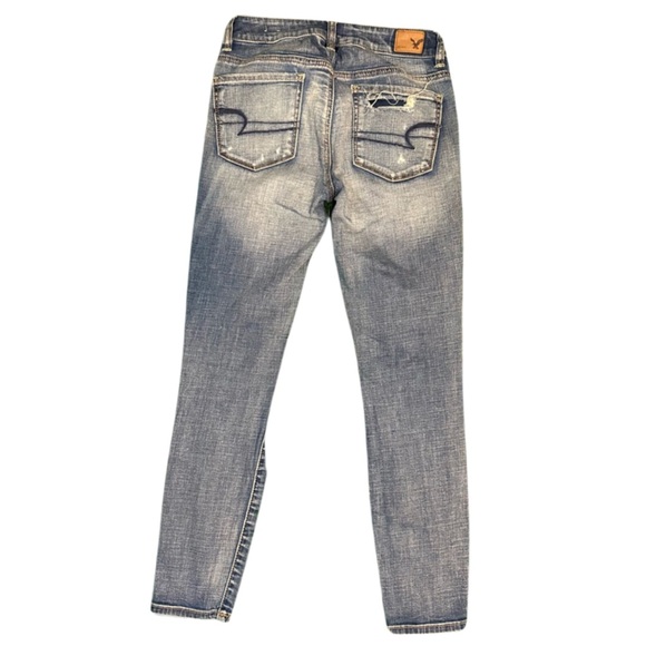 AE Distressed Mid-Rise Ankle Jeggings - Picture 3 of 5